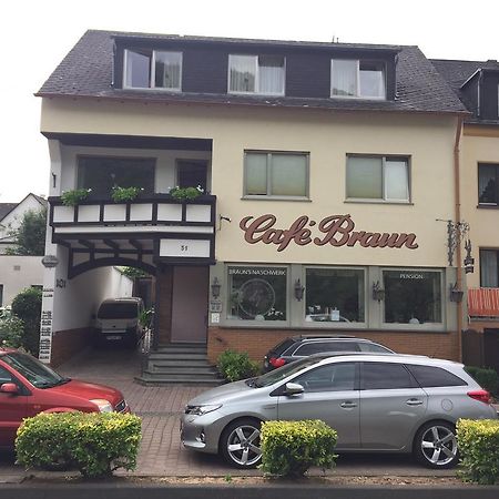 Pension Cafe-Braun Löf Exteriér fotografie